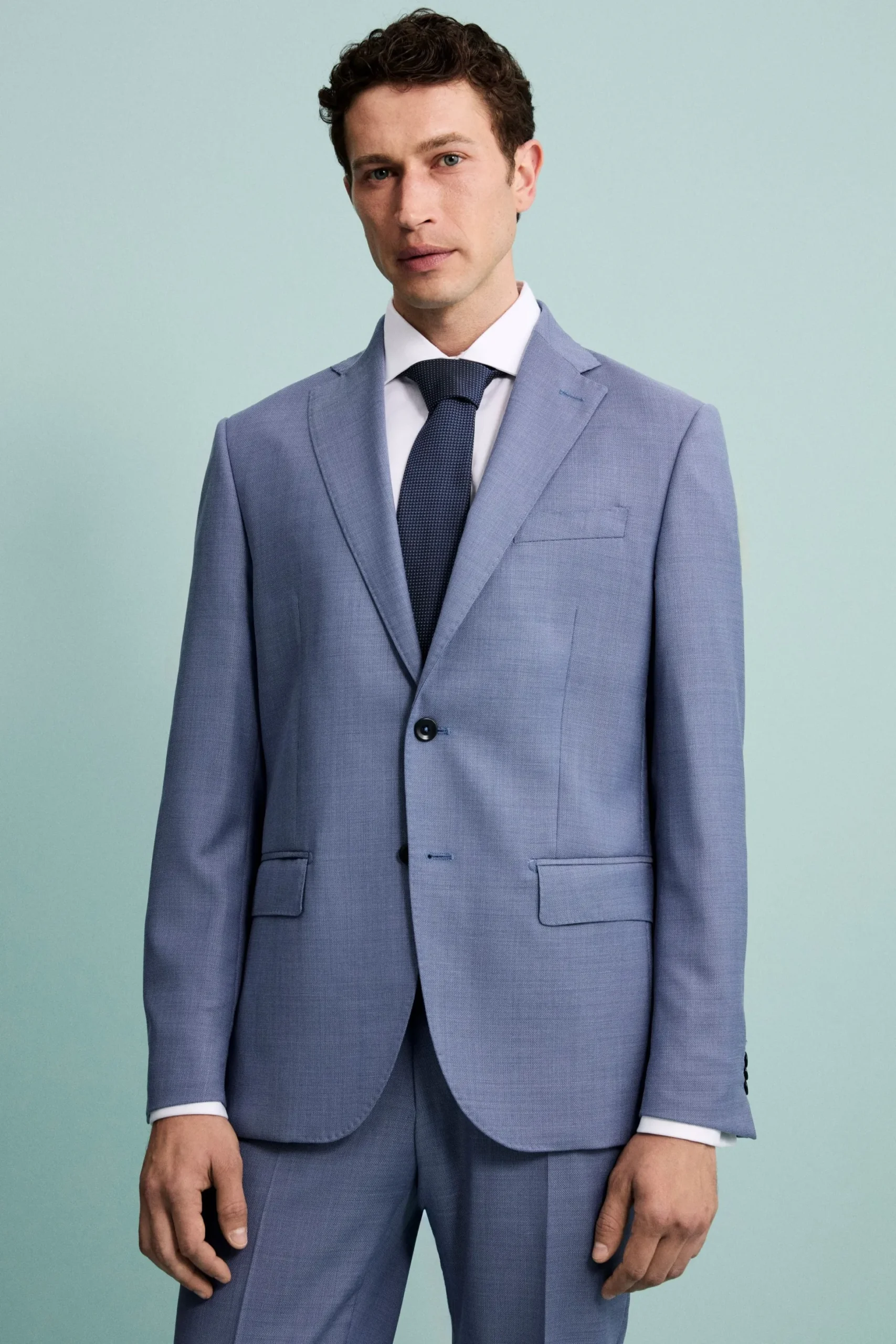 Abito Azzurro Regular Fit - AZZURRO