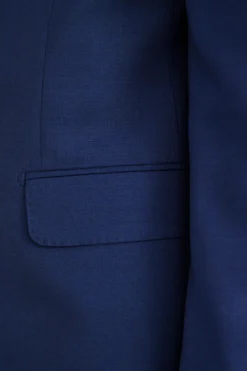 Abito bluette in lana - BLU APERTO