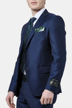Abito blu in lana 150s - BLU
