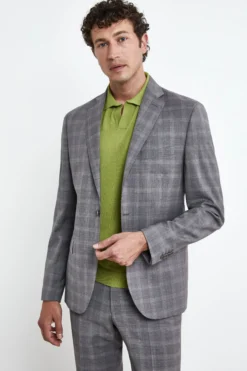 Abito Check Grigio - GALLES GRIGIO
