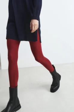 Abito dolcevita in lana - BLU