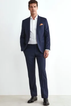 Abito Elegante Blu Check - FANT. BLU