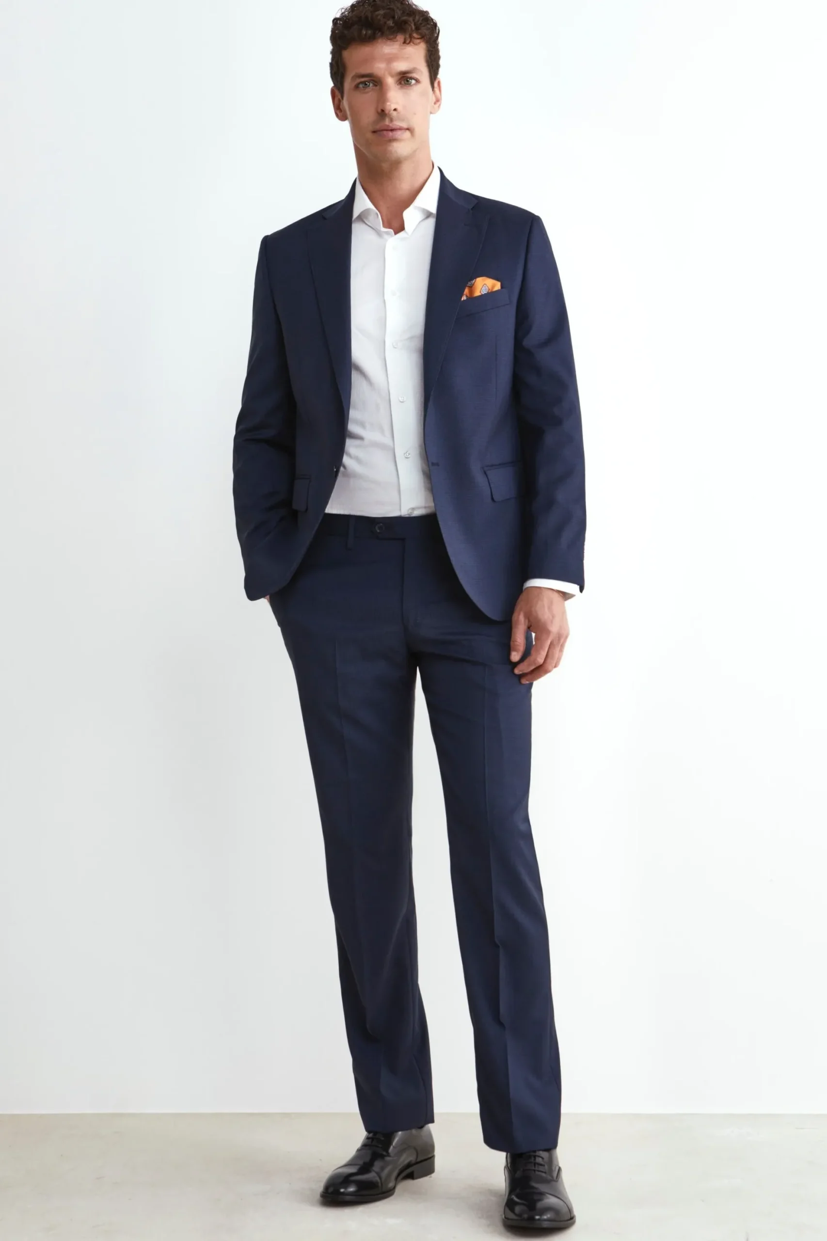 Abito Elegante Blu Check - FANT. BLU