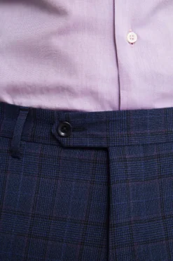 Abito Elegante Doppiopetto in lana - GALLES BLU
