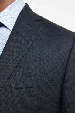 Abito Foderato in Lana Slim Fit - P/P VERDE