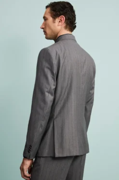 Abito grigio doppiopetto - GRIGIO GESSATO