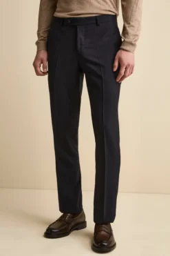 Abito Semifoderato in Lana Vergine Regular Fit - BLU