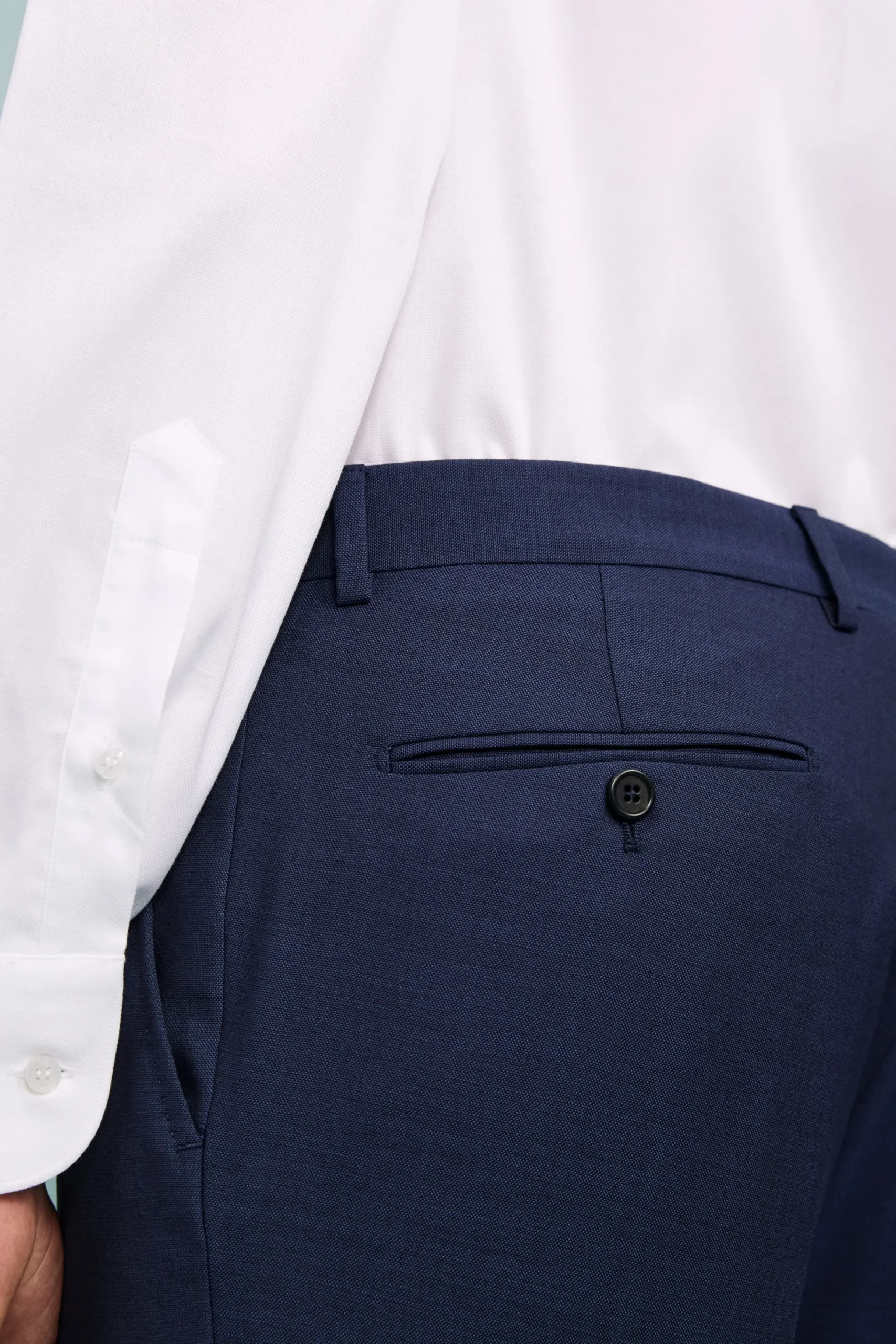 Abito slim bluette - BLU APERTO