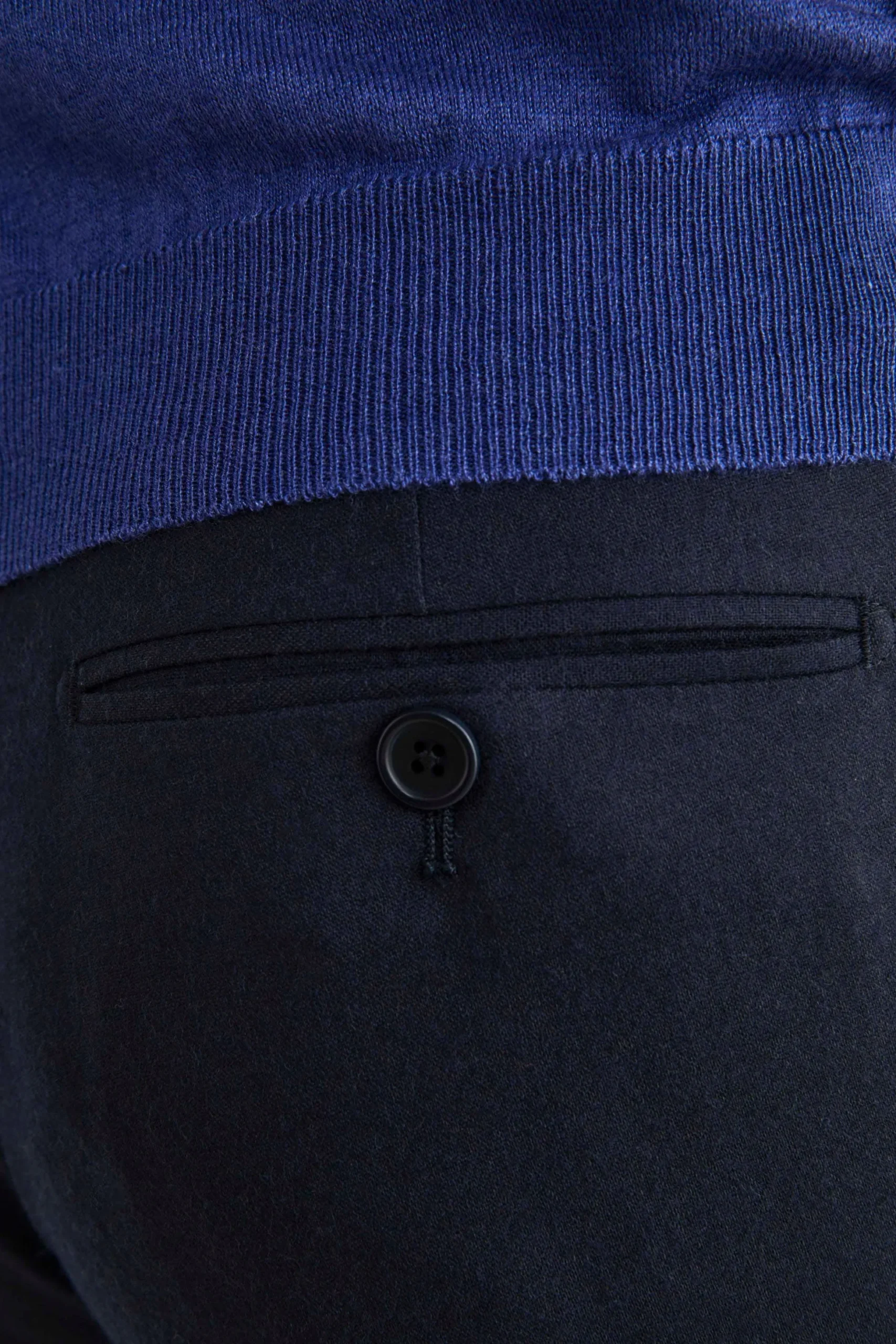 Abito slim blu invernale da uomo - BLU