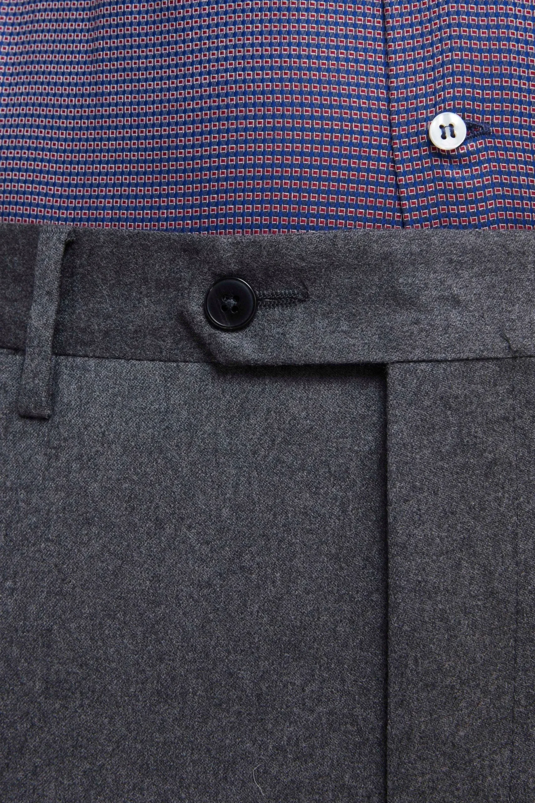 Abito Tinta Unita Regular Fit - GRIGIO
