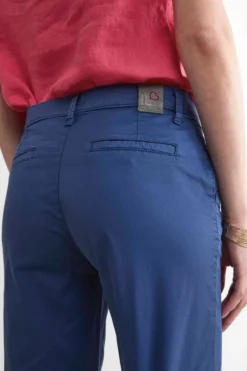Bermuda in cotone - BLU APERTO