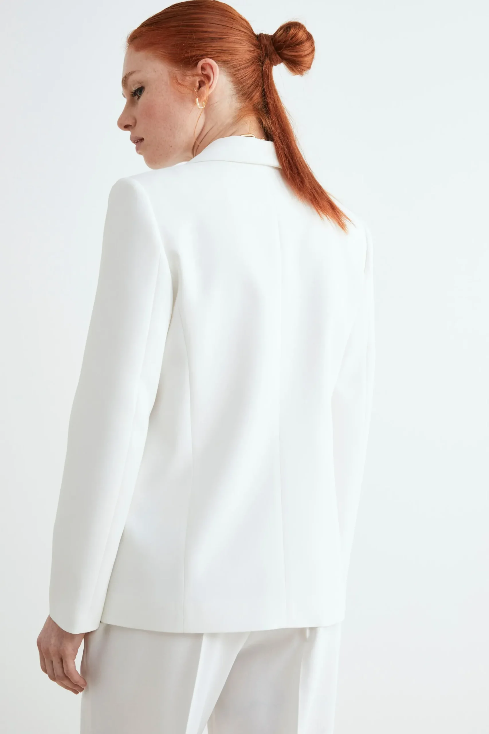 Blazer bianco elegante - PANNA
