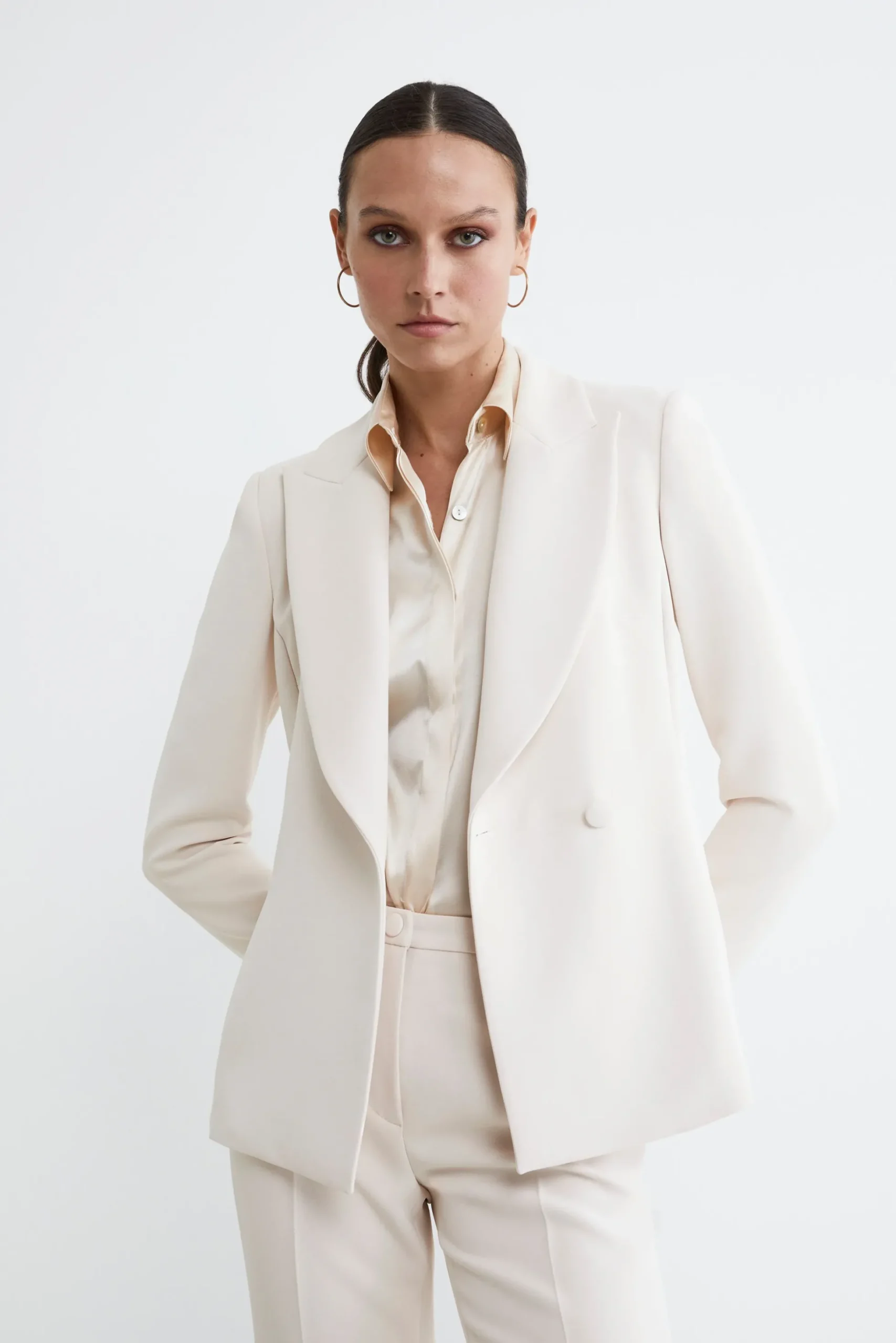 Blazer doppiopetto - AVORIO