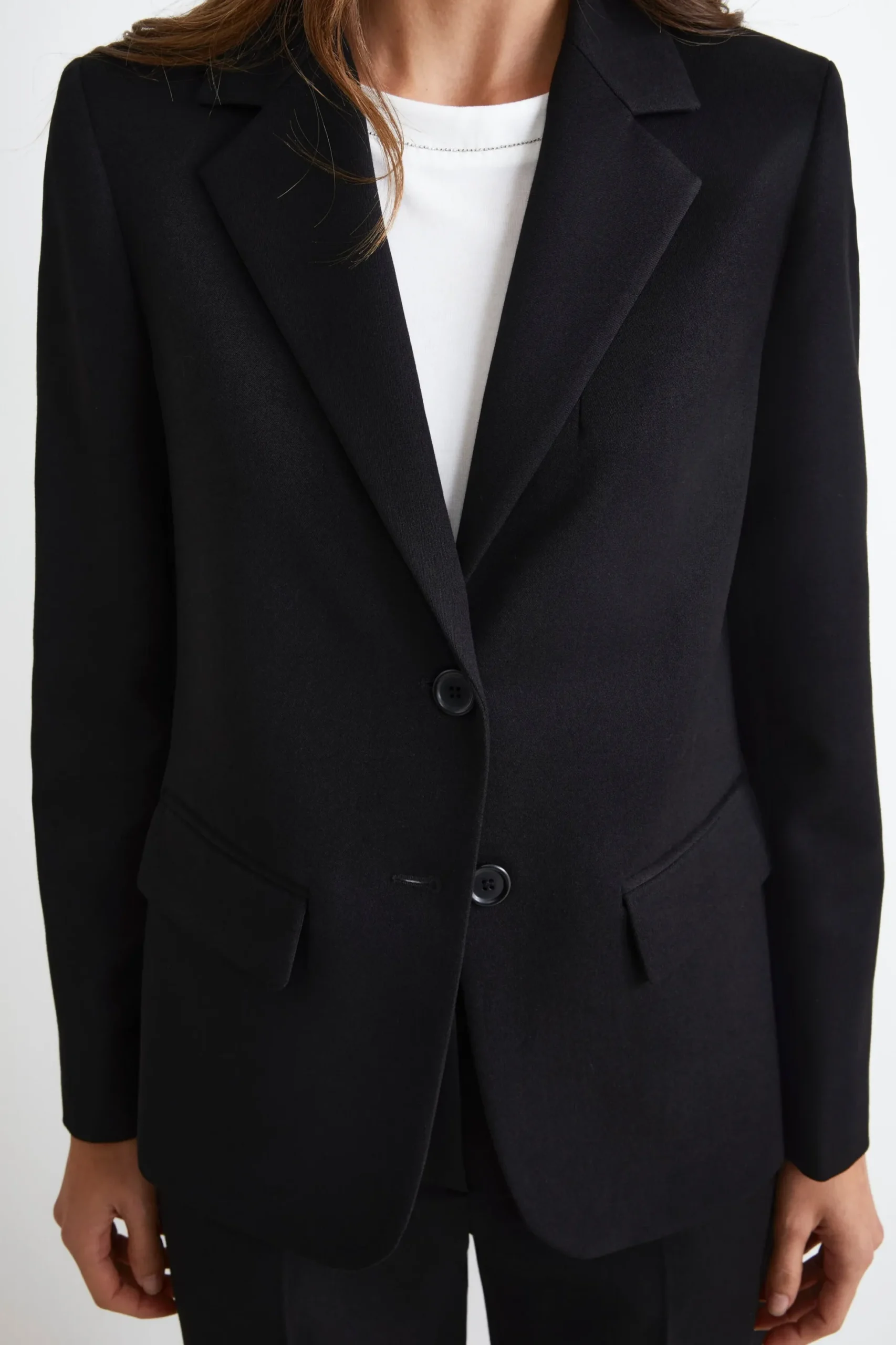 Blazer Elegante Monopetto - NERO