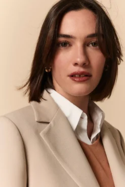Blazer Elegante Regular Fit - BEIGE