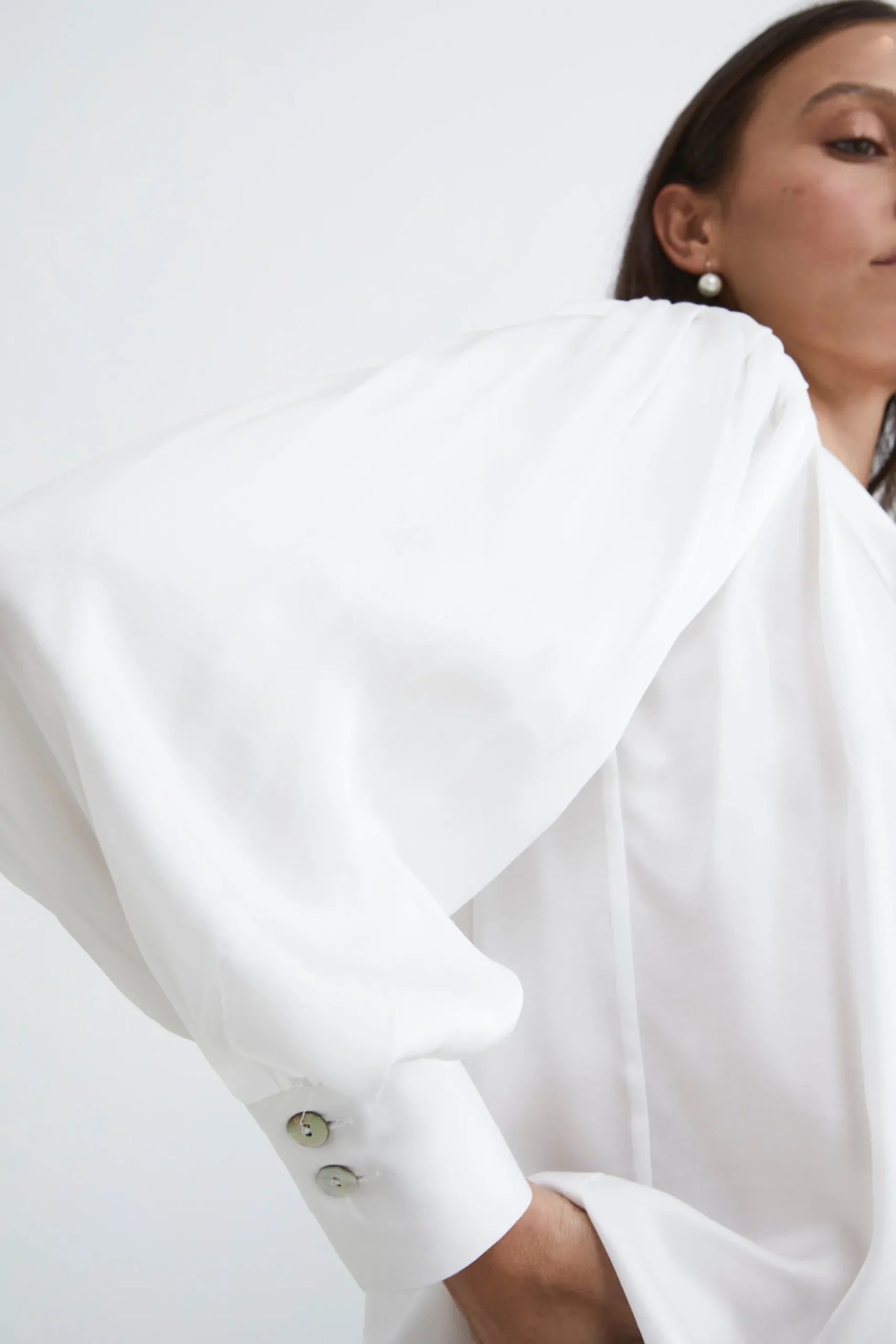 Blusa da donna elegante - PANNA