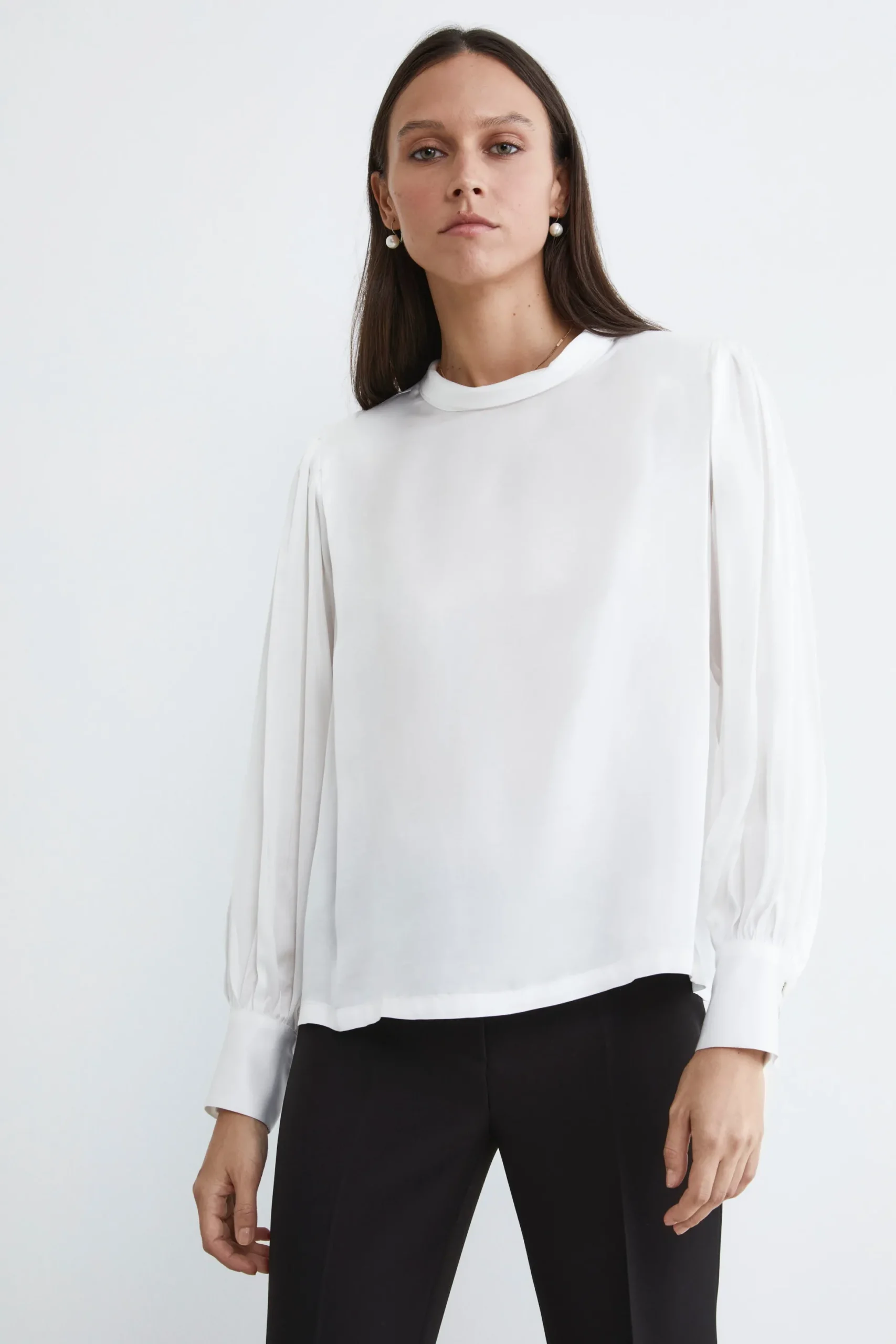 Blusa da donna elegante - PANNA