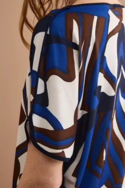 Blusa Fantasia da Cerimonia in Jersey - FANT. BLU