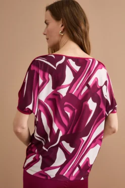 Blusa Fantasia da Cerimonia in Jersey - FANT. FUXIA