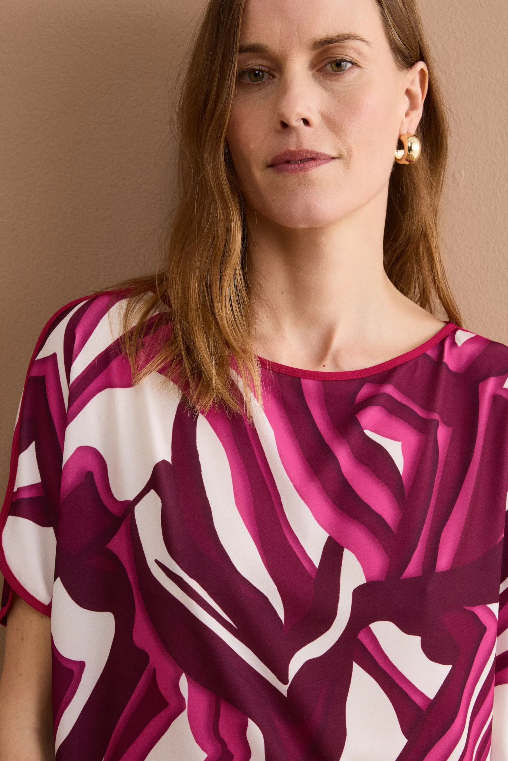 Blusa Fantasia da Cerimonia in Jersey - FANT. FUXIA