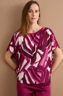 Blusa Fantasia da Cerimonia in Jersey - FANT. FUXIA