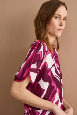 Blusa Fantasia da Cerimonia in Jersey - FANT. FUXIA