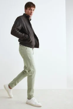 Bomber di pelle uomo - T.MORO