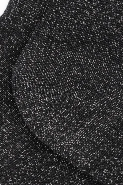 Calze Corte in Cotone con Lurex - NERO