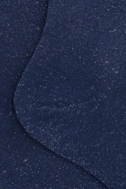 Calze Corte in Cotone con Lurex - BLU