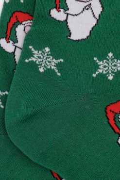 Calze Lunghe Fantasia Natale - BOTTIGLIA
