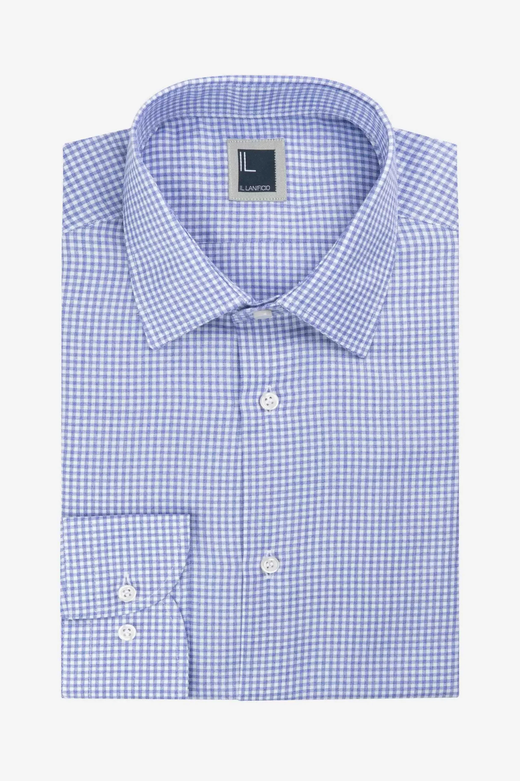 Camicia a quadretti slim - LILLA QUADRI