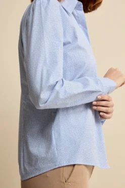 Camicia Over in Cotone - FANT. AZZURRO