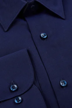 Camicia oxford fit regolare - BLU