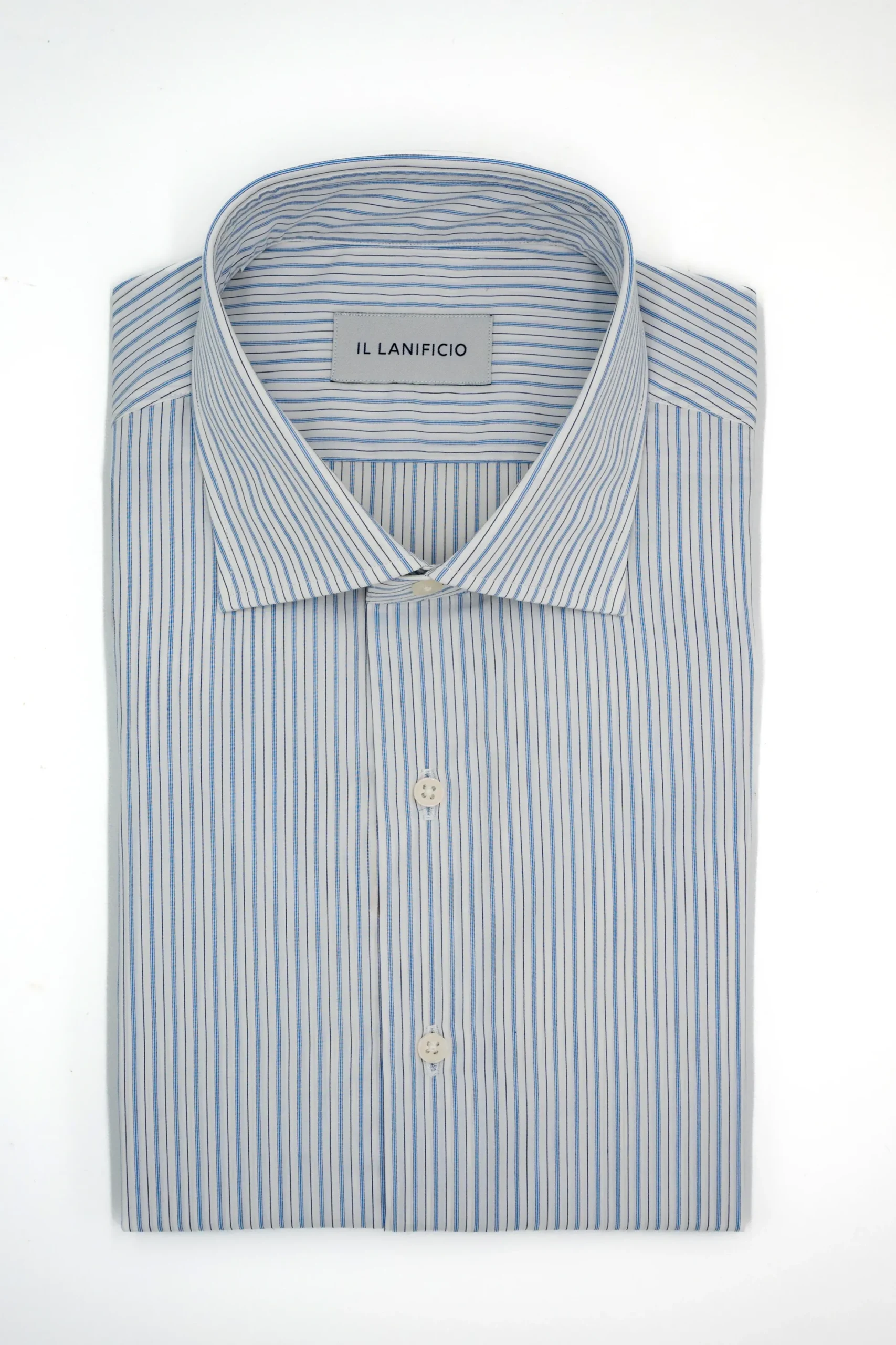 Camicia Regular Fit a Righe - RIGATO AZZURRO/BLU