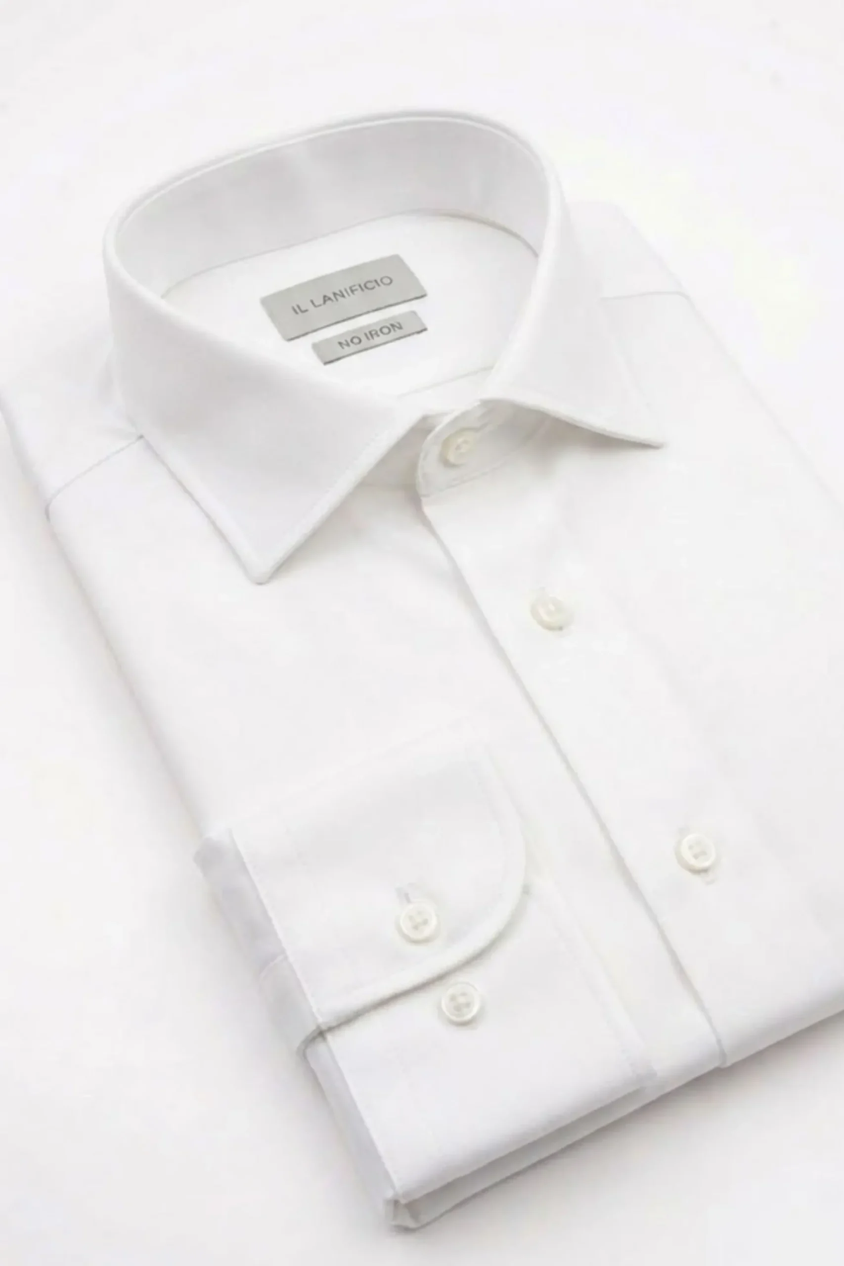 Camicia Regular Fit No Iron - BIANCO
