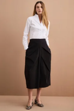 Camicia Slim collo Alto - BIANCO