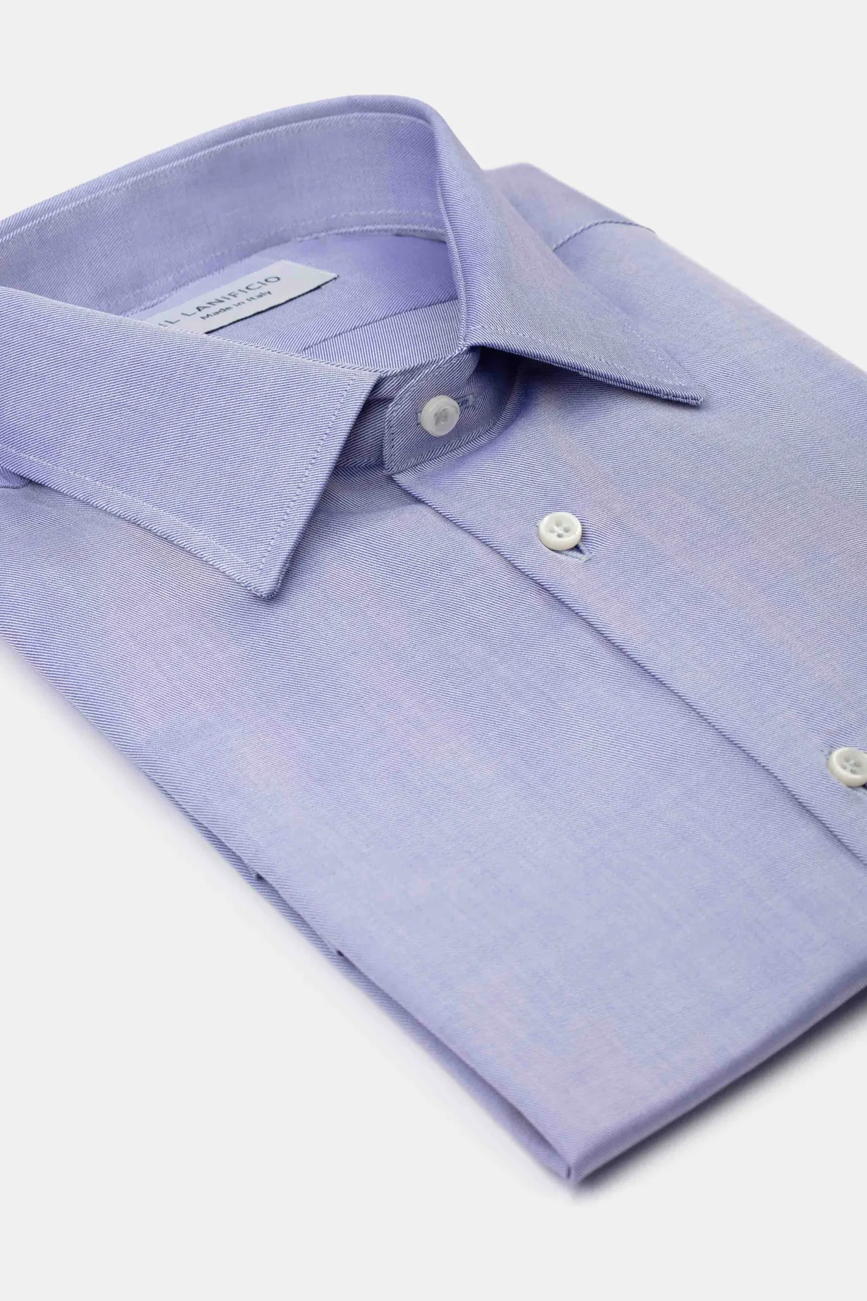 Camicia Slim Collo Classico - AZZURRO