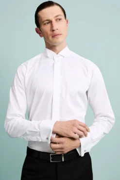 Camicia slim elegante - BIANCO