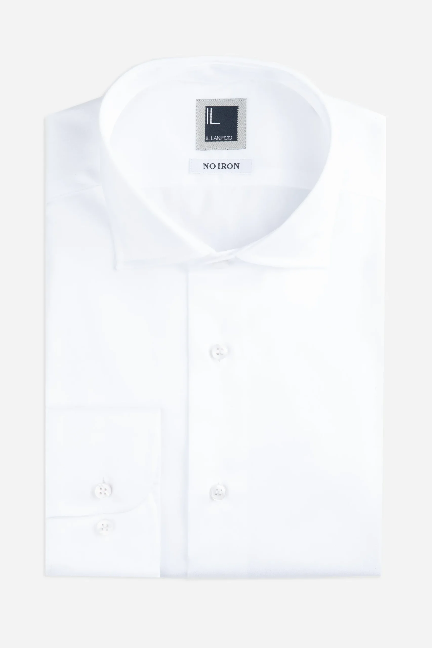 Camicia slim no stiro - BIANCO