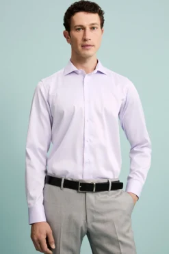 Camicia slim no stiro - GLICINE