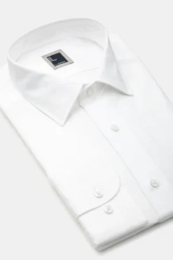 Camicia slim oxford - BIANCO