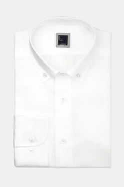 Camicia slim oxford - BIANCO
