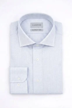 Camicia Uomo Regular Collo Francese - BIANCO OPERATO