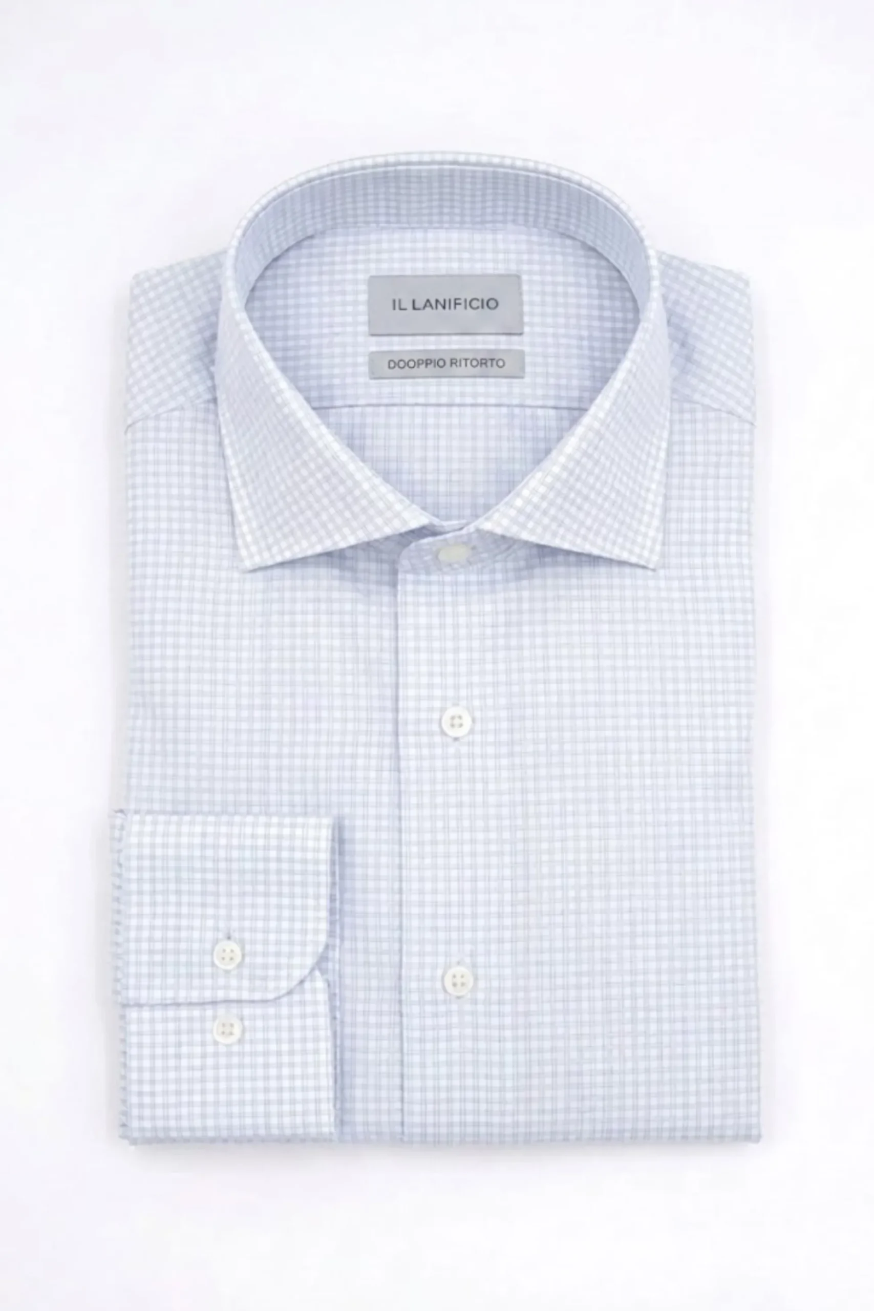 Camicia Uomo Regular Collo Francese - BIANCO OPERATO