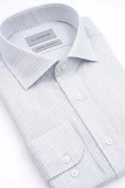 Camicia Uomo Regular Collo Francese - BIANCO OPERATO