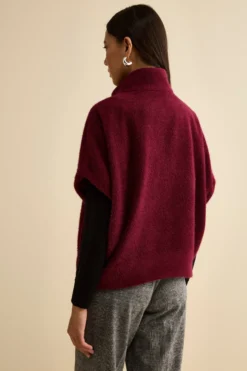 Cappa Foderata con Zip - BORDEAUX