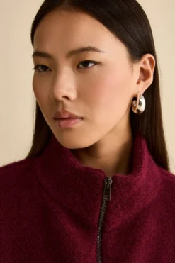 Cappa Foderata con Zip - BORDEAUX