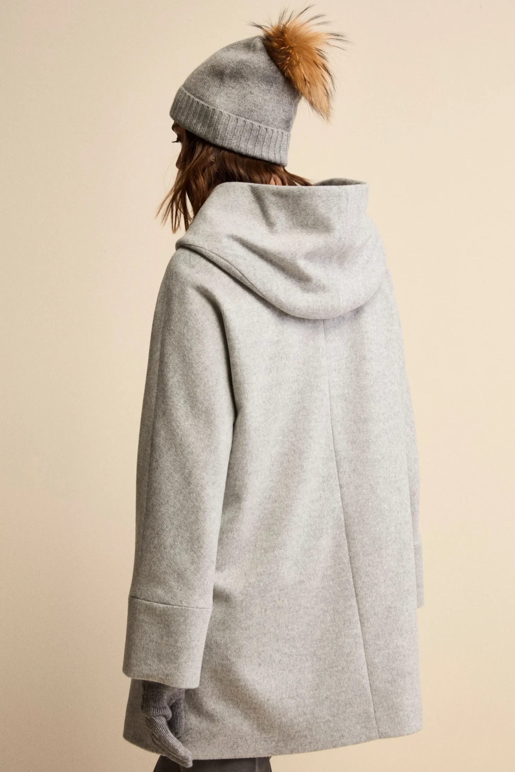 Cappotto corto in lana e cashmere - PERLA
