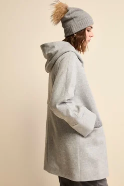 Cappotto corto in lana e cashmere - PERLA