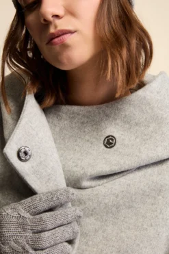 Cappotto corto in lana e cashmere - PERLA